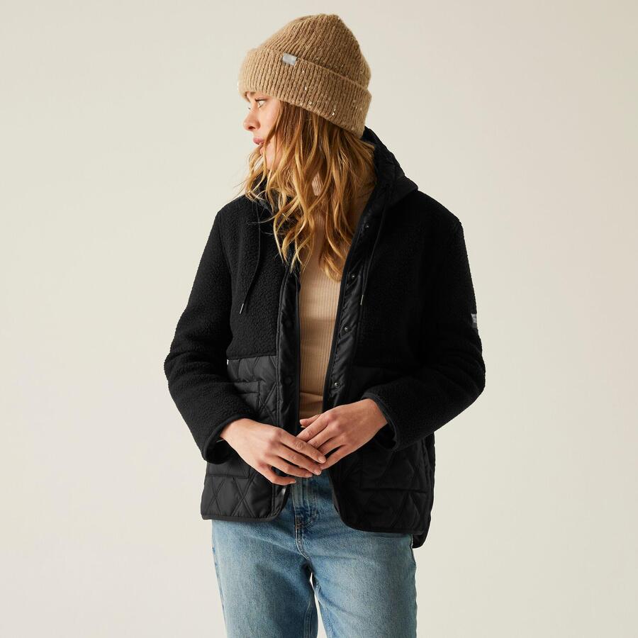 REGATTA Водоотталкивающая утеплённая стеганая куртка Mikayla с капюшоном для женщин
REGATTA Водоотталкивающая утеплённая стеганая куртка Mikayla с капюшоном для женщин