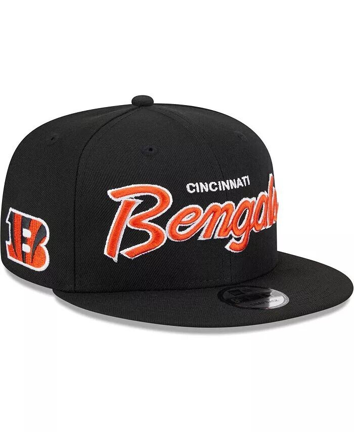 Мужская черная бейсболка Cincinnati Bengals Main Script 9FIFTY Snapback New Era, черный
Мужская черная бейсболка Cincinnati Bengals Main Script 9FIFTY Snapback New Era, черный