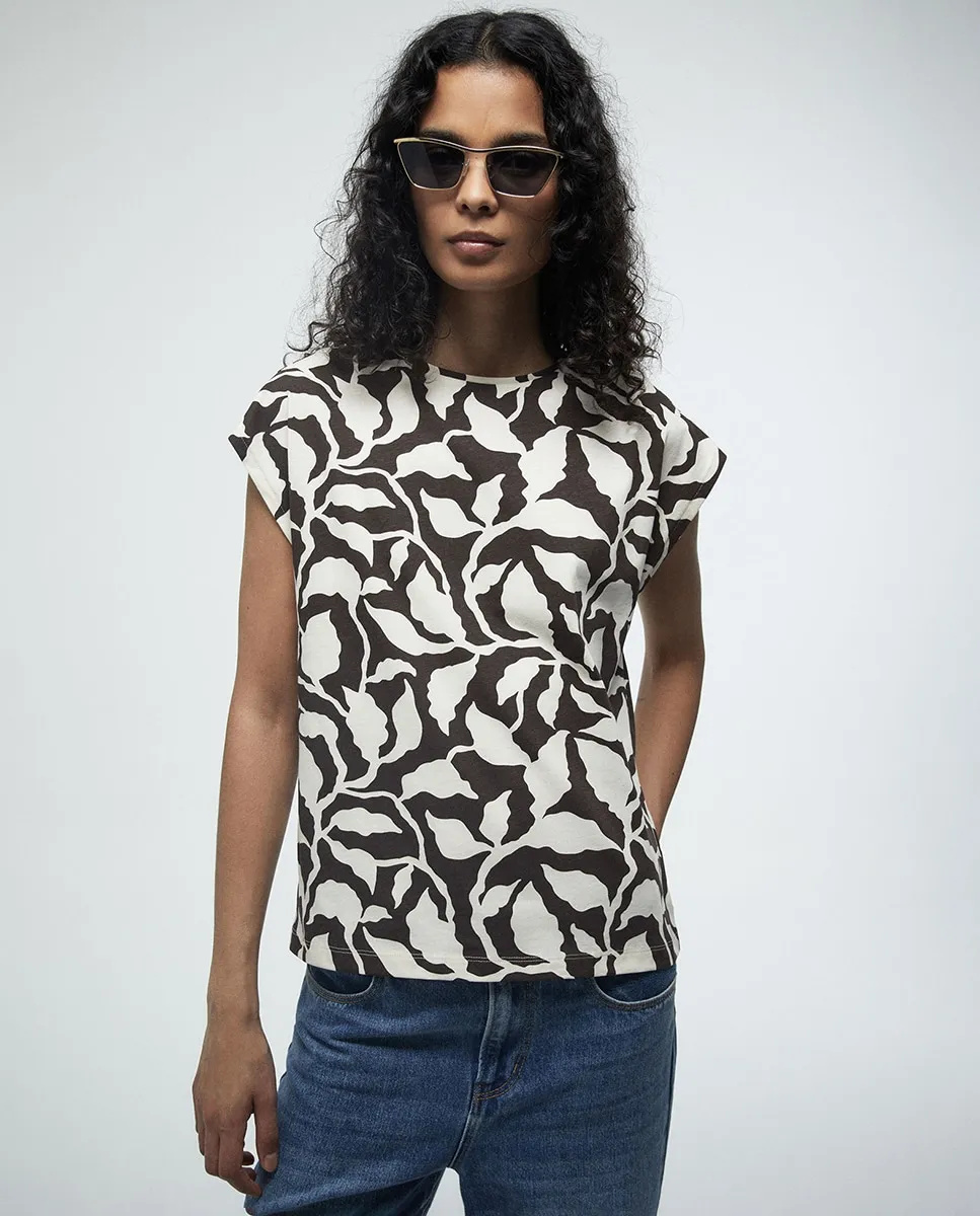 Футболка с принтом Sfera, темно-коричневый
Футболка с принтом Sfera, темно-коричневый