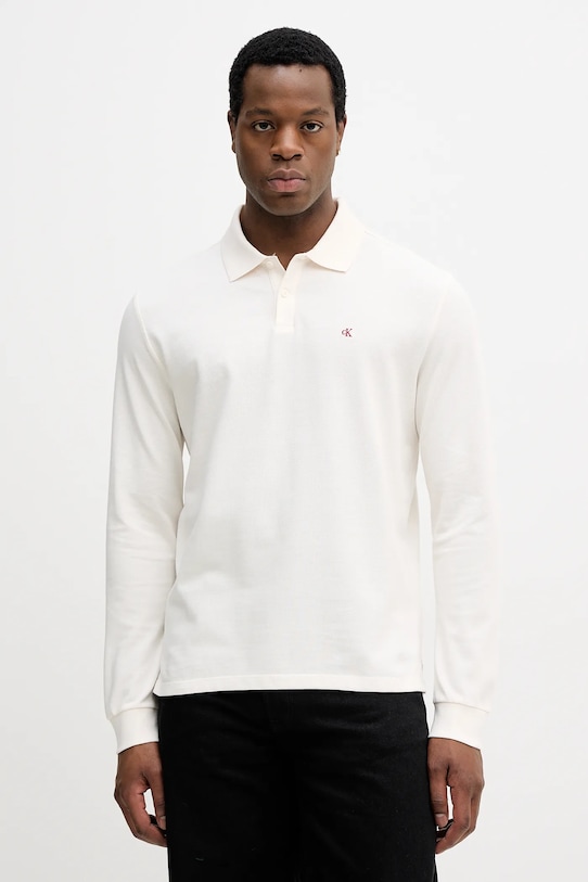 Хлопковый лонгслив Calvin Klein Jeans, бежевый
Хлопковый лонгслив Calvin Klein Jeans, бежевый