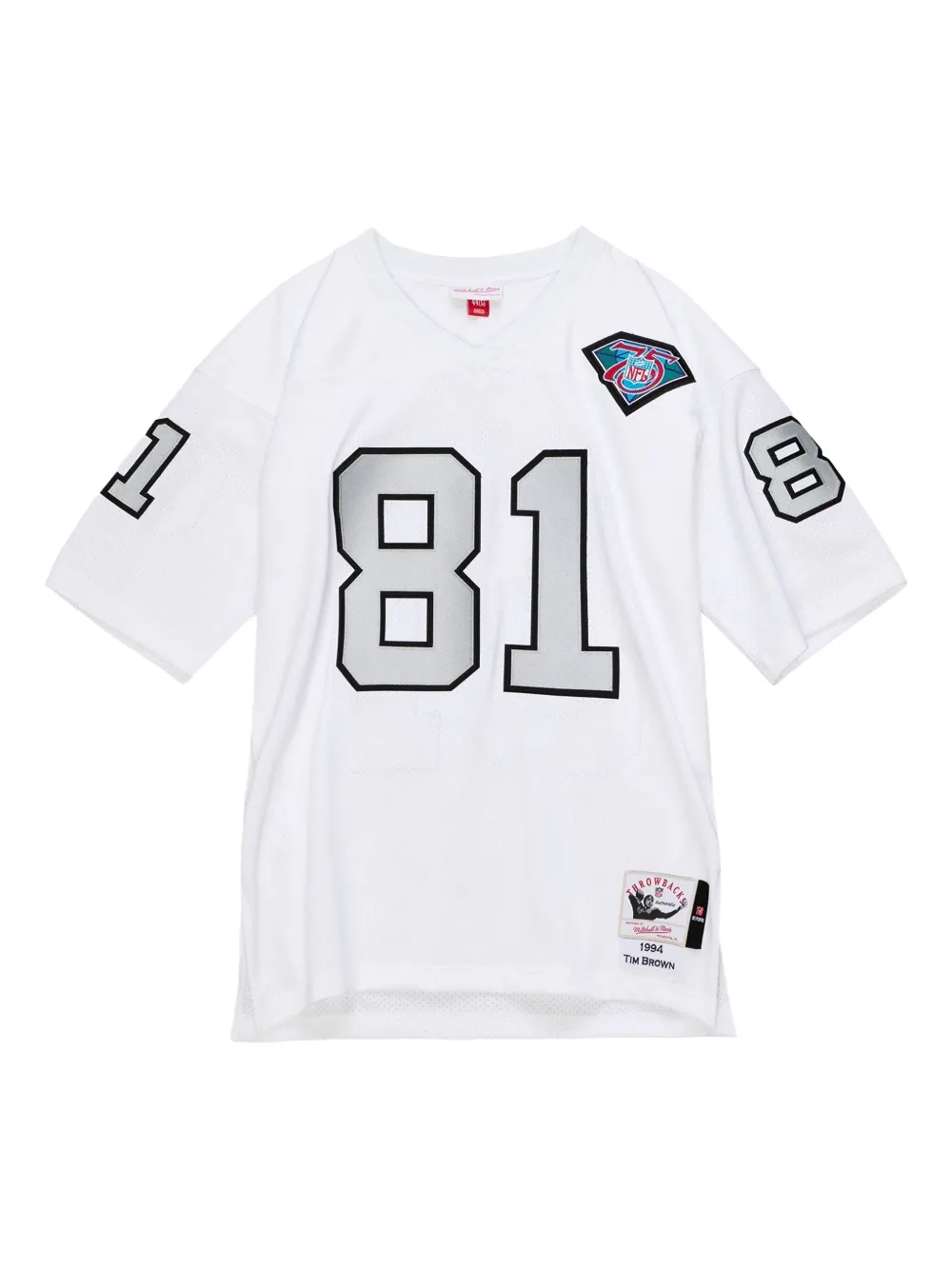 Топ Raiders 1994 Tim Brown Mitchell & Ness, белый
Топ Raiders 1994 Tim Brown Mitchell & Ness, белый