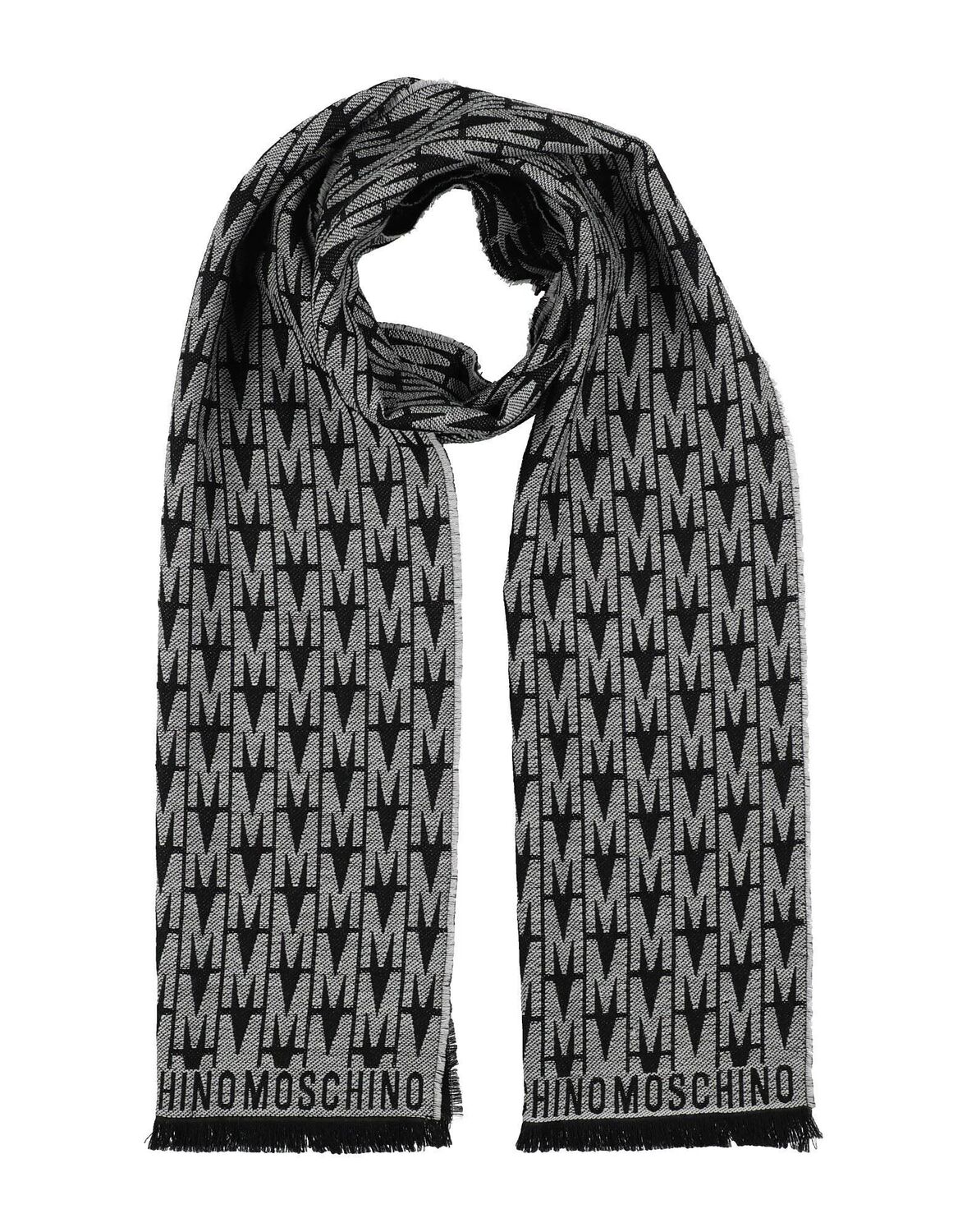 Шарф Moschino, черный
Шарф Moschino, черный