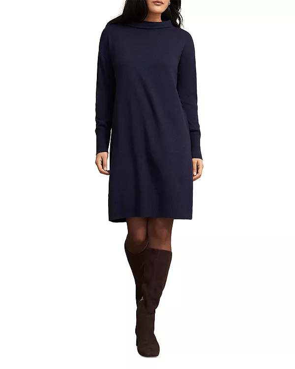 Платье с высоким воротником Petites Audrey Hobbs London, синий
Платье с высоким воротником Petites Audrey Hobbs London, синий