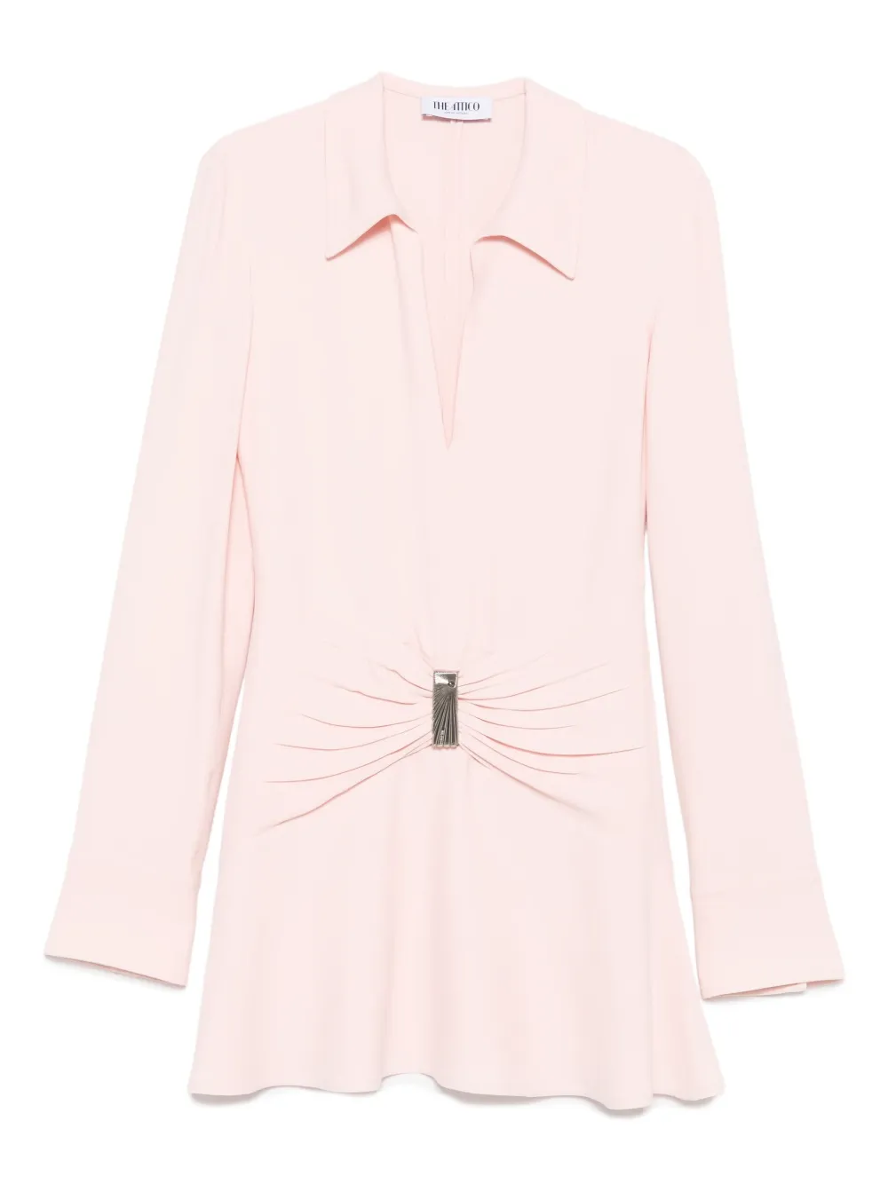 Платье со сборками The Attico, розовый
Платье со сборками The Attico, розовый