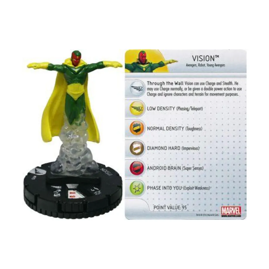 Видение № 205, Marvel HeroClix - Chaos War - Singles
Видение № 205, Marvel HeroClix - Chaos War - Singles