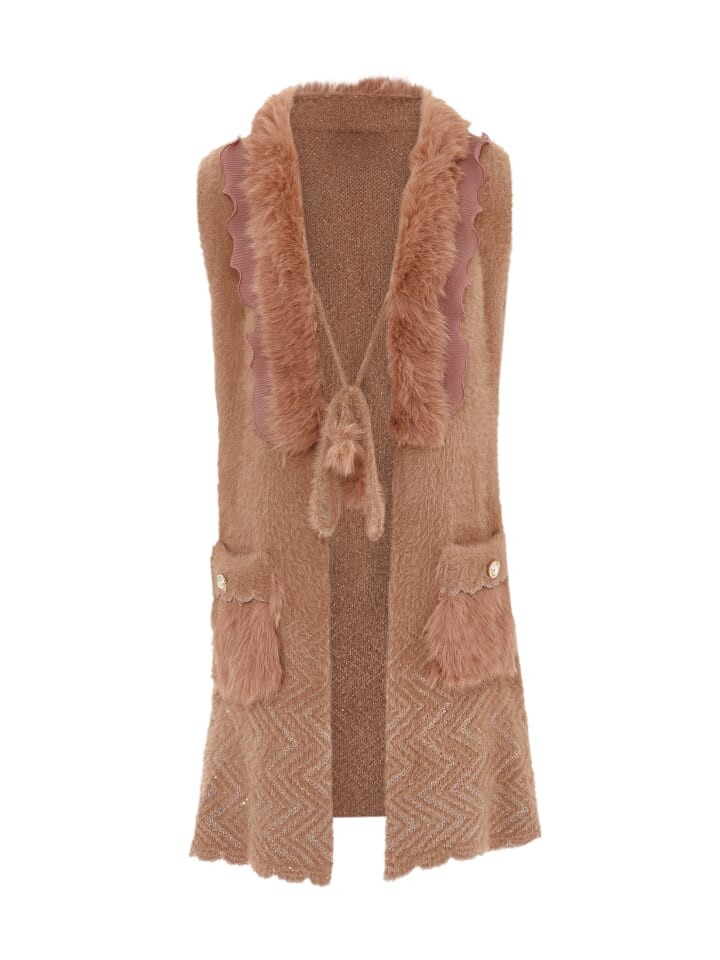 Свитер-жилет faina, цвет dunkelrosa rosa gold
Свитер-жилет faina, цвет dunkelrosa rosa gold