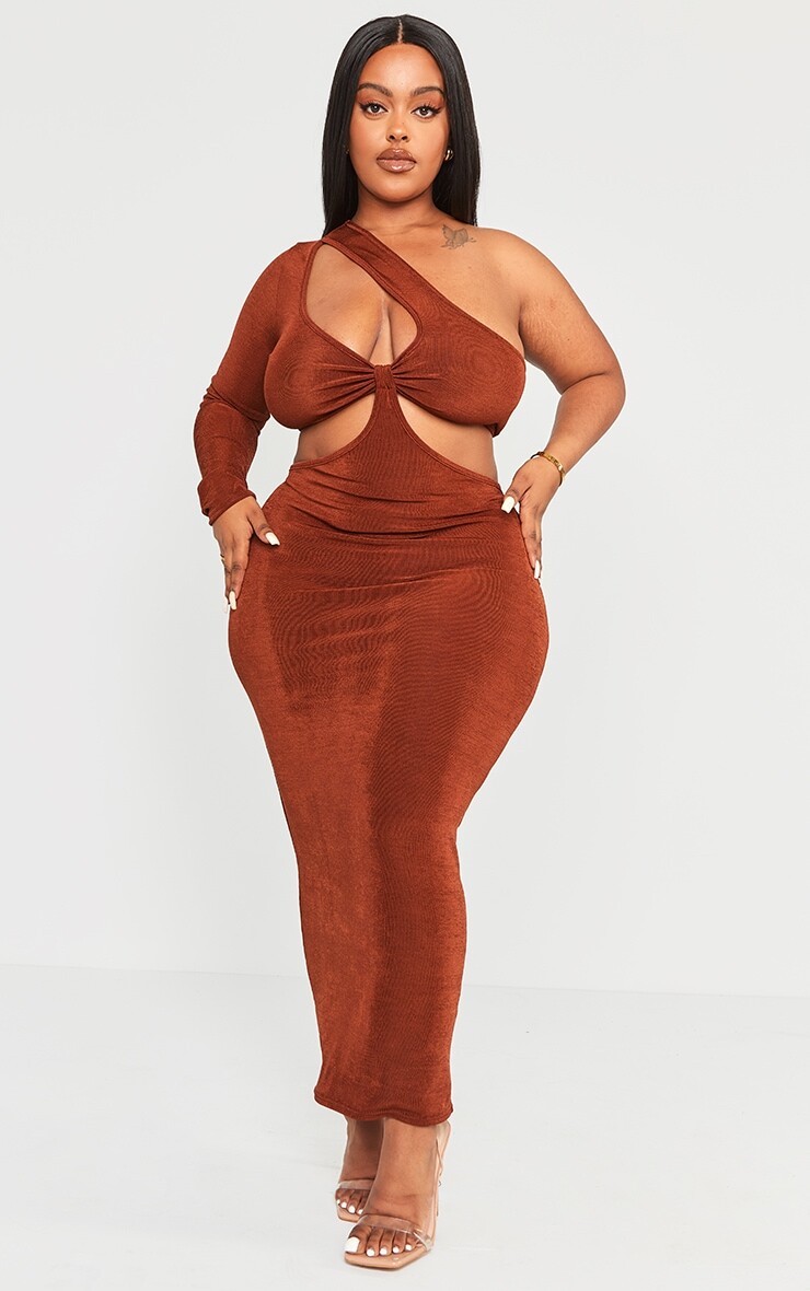 PrettyLittleThing Облегающее платье макси с вырезами из ацетата шоколадного цвета, Коричневый, PrettyLittleThing Облегающее платье макси с вырезами из ацетата шоколадного цвета
PrettyLittleThing Облегающее платье макси с вырезами из ацетата шоколадного цвета, Коричневый, PrettyLittleThing Облегающее платье макси с вырезами из ацетата шоколадного цвета