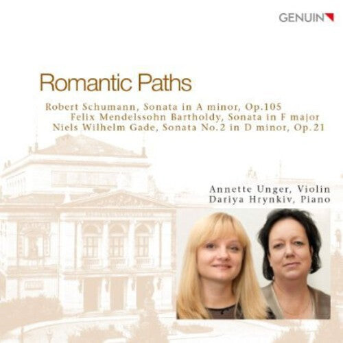 CD диск Schumann / Unger / Hrynkiv: Romantic Paths 
CD диск Schumann / Unger / Hrynkiv: Romantic Paths