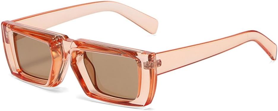 Винтажные прямоугольные солнцезащитные очки для женщин в стиле панк, солнцезащитные очки в маленькой оправе для мужчин, модные очки UV400, стильные очки MTZJH, Lightbrown-brown
Винтажные прямоугольные солнцезащитные очки для женщин в стиле панк, солнцезащитные очки в маленькой оправе для мужчин, модные очки UV400, стильные очки MTZJH, Lightbrown-brown