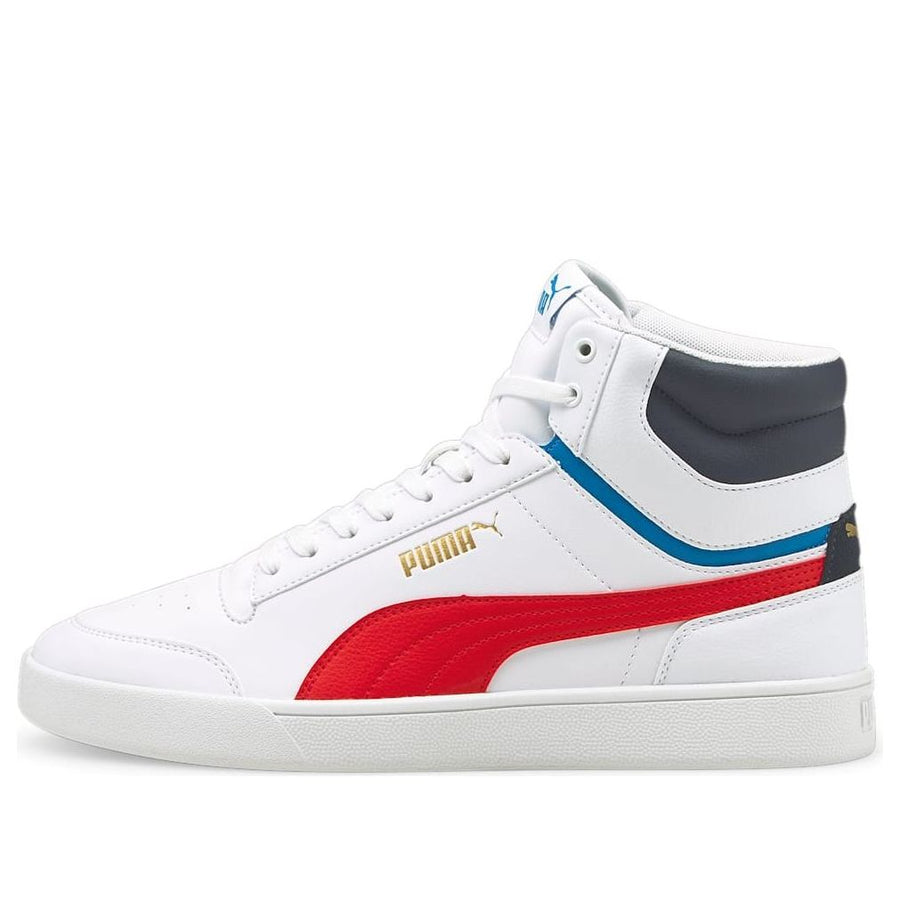 Кеды PUMA Shuffle Mid 'White High Risk Red', красный 
Кеды PUMA Shuffle Mid 'White High Risk Red', красный