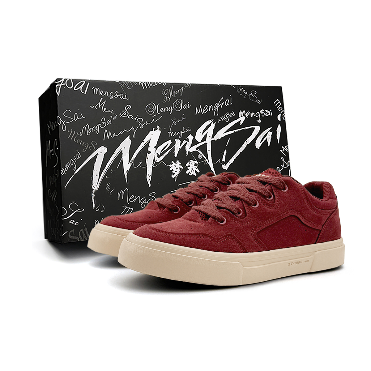 Mengsai Низкие, износостойкие, нескользящие, мужские, кроссовки из ангоры, красные
Mengsai Низкие, износостойкие, нескользящие, мужские, кроссовки из ангоры, красные