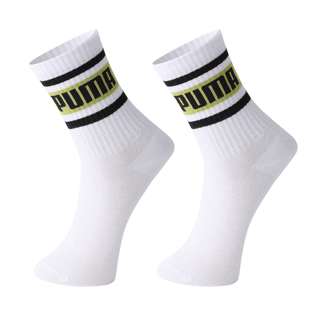 PUMA Носочки до колена Unisex белые и желтые
PUMA Носочки до колена Unisex белые и желтые