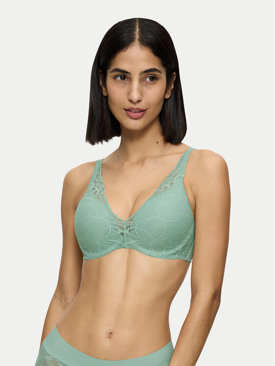 Бюстгальтер на косточках Illusion 10219710 Triumph, зеленый
Бюстгальтер на косточках Illusion 10219710 Triumph, зеленый