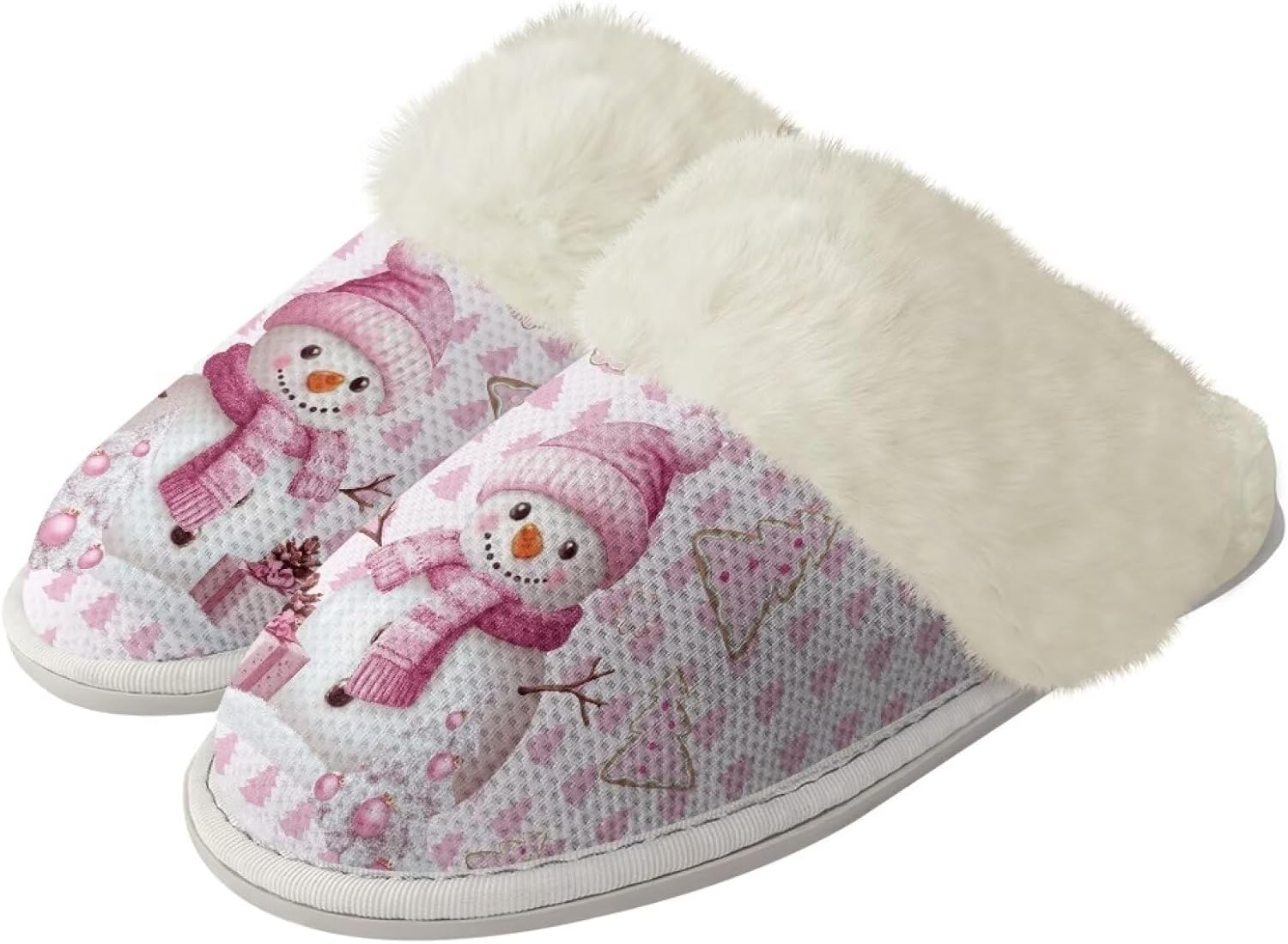 Тапочки Srengjodk для женщин и мужчин, хлопковые фланелевые тапочки с меховой отделкой, домашние тапочки, рождественские тапочки для пары, размеры 36-47, Chic Snowman Print
Тапочки Srengjodk для женщин и мужчин, хлопковые фланелевые тапочки с меховой отделкой, домашние тапочки, рождественские тапочки для пары, размеры 36-47, Chic Snowman Print