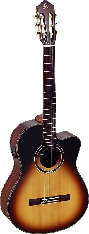 Акустическая гитара Ortega Guitars RCE158SN-TSB Feel Series Slim Neck Acoustic Electric Nylon 6-String Guitar w/ Free Bag, Solid Canadian Spruce Top and Walnut Body, Tobacco Sunburst Gloss Finish
Акустическая гитара Ortega Guitars RCE158SN-TSB Feel Series Slim Neck Acoustic Electric Nylon 6-String Guitar w/ Free Bag, Solid Canadian Spruce Top and Walnut Body, Tobacco Sunburst Gloss Finish