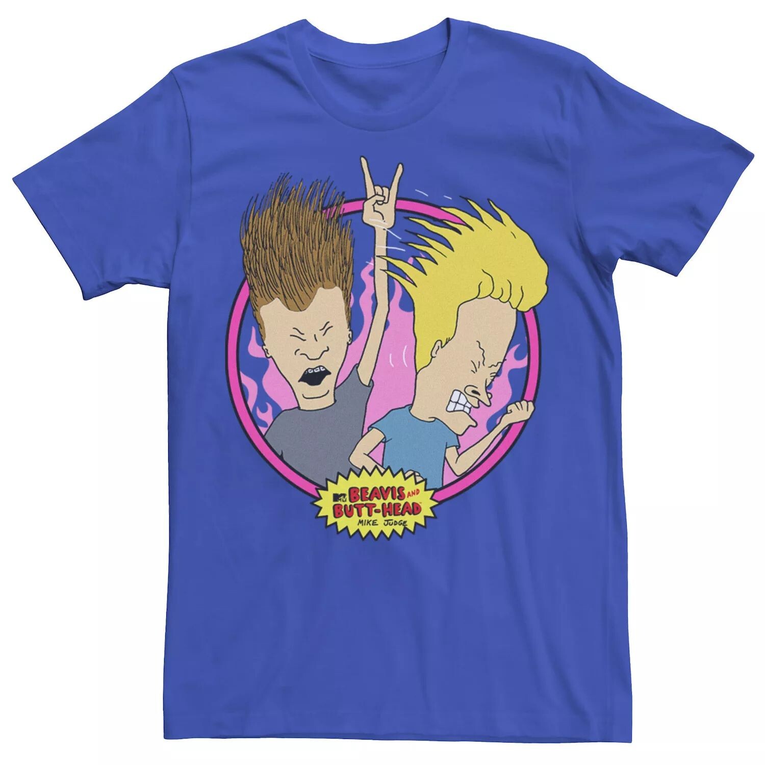Мужская футболка с портретом в стиле рок-н-ролл Beavis and Butthead Licensed Character
Мужская футболка с портретом в стиле рок-н-ролл Beavis and Butthead Licensed Character
