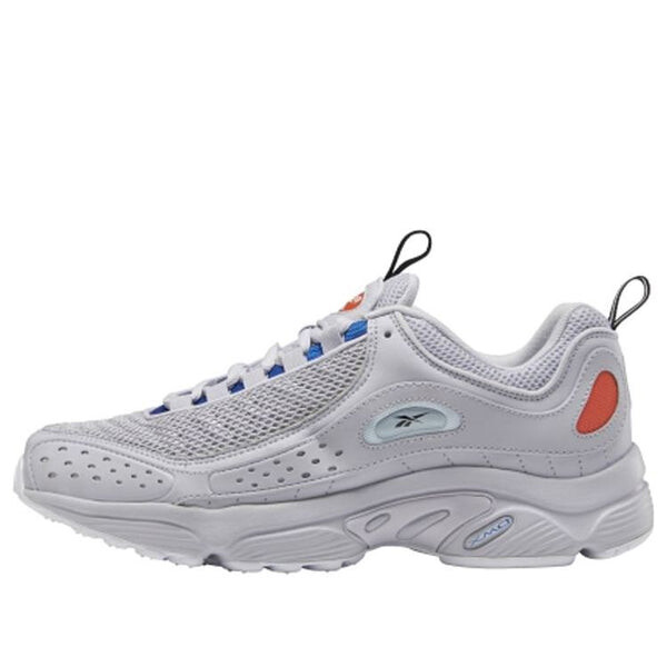 Кроссовки daytona dmx ii gray blue orange Reebok, синий 
Кроссовки daytona dmx ii gray blue orange Reebok, синий