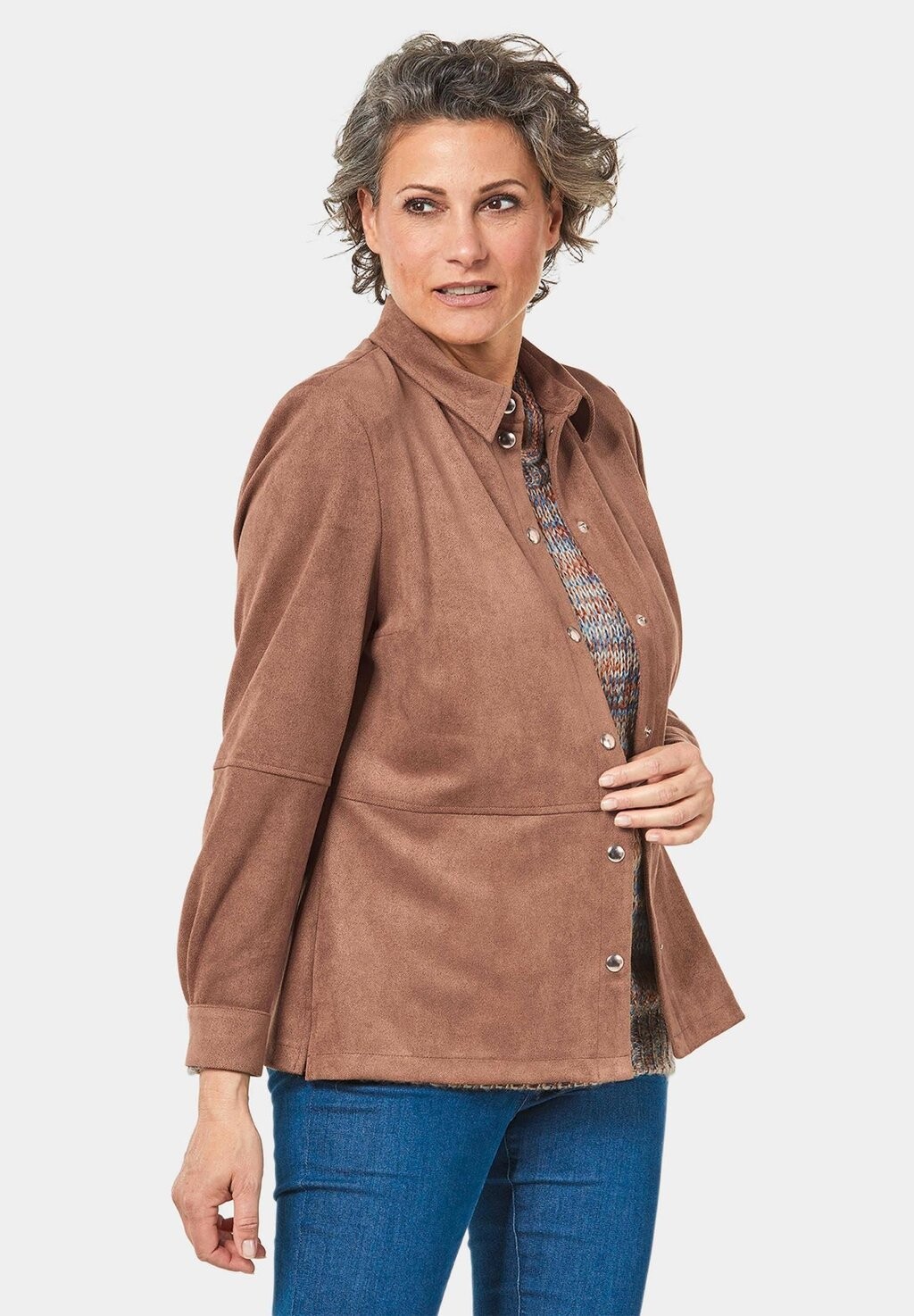 Куртка из искусственной кожи GOLDNER, коричневый
Куртка из искусственной кожи GOLDNER, коричневый