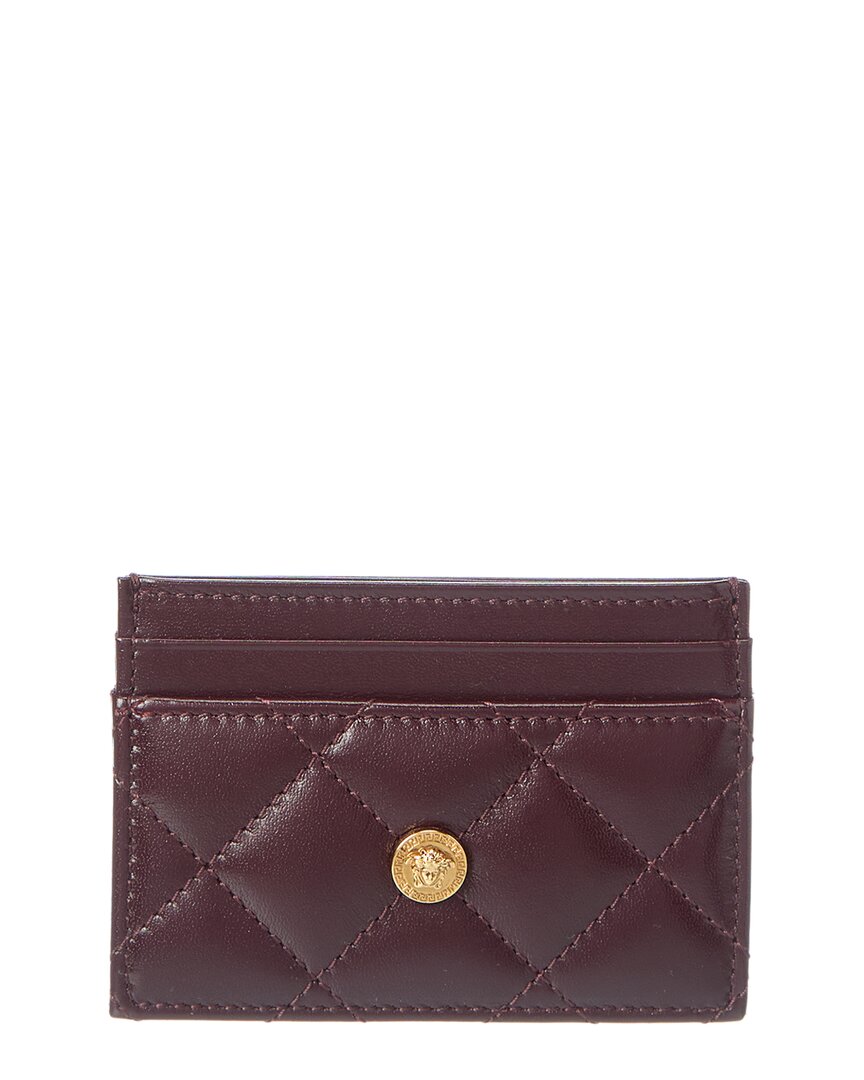 Визитница Versace Medusa из стеганой кожи Versace, красный
Визитница Versace Medusa из стеганой кожи Versace, красный