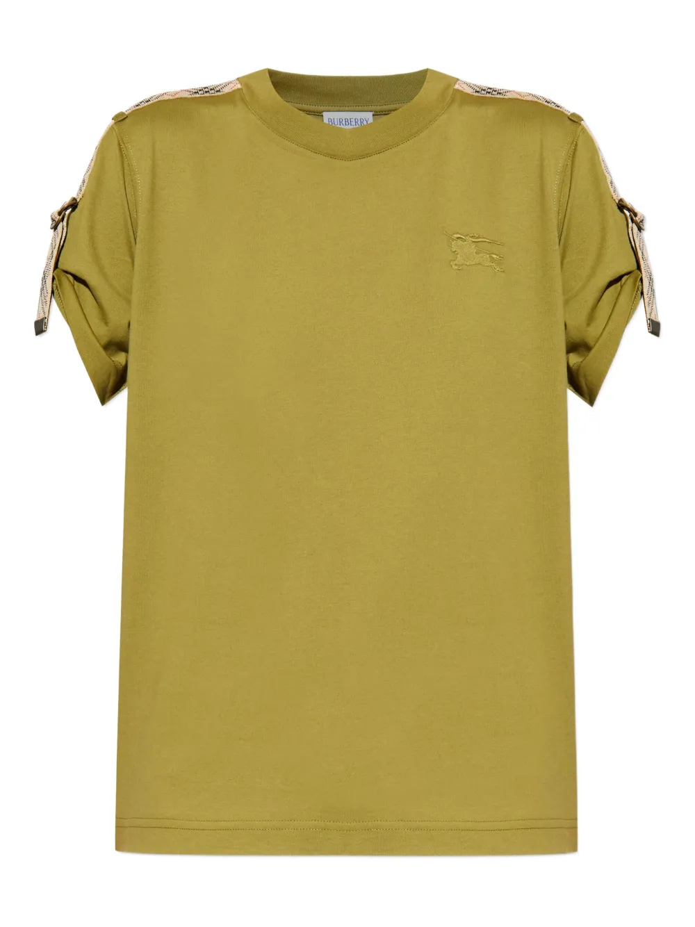 Хлопковая футболка с бретельками BURBERRY, зеленый
Хлопковая футболка с бретельками BURBERRY, зеленый