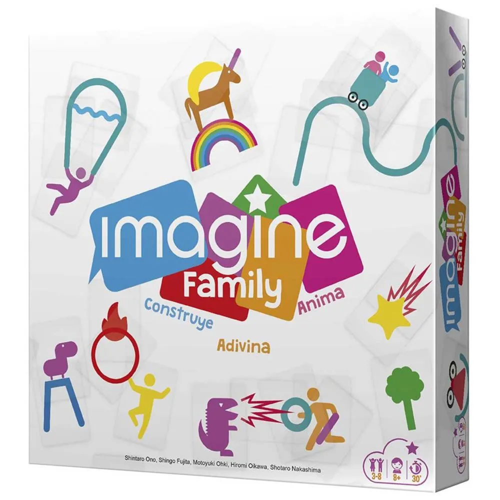 Настольная игра Asmodee Imagine Family, мультиколор
Настольная игра Asmodee Imagine Family, мультиколор