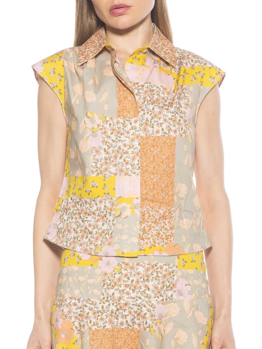 Рубашка без рукавов на пуговицах Juniper Alexia Admor, цвет Ivory Patch
Рубашка без рукавов на пуговицах Juniper Alexia Admor, цвет Ivory Patch