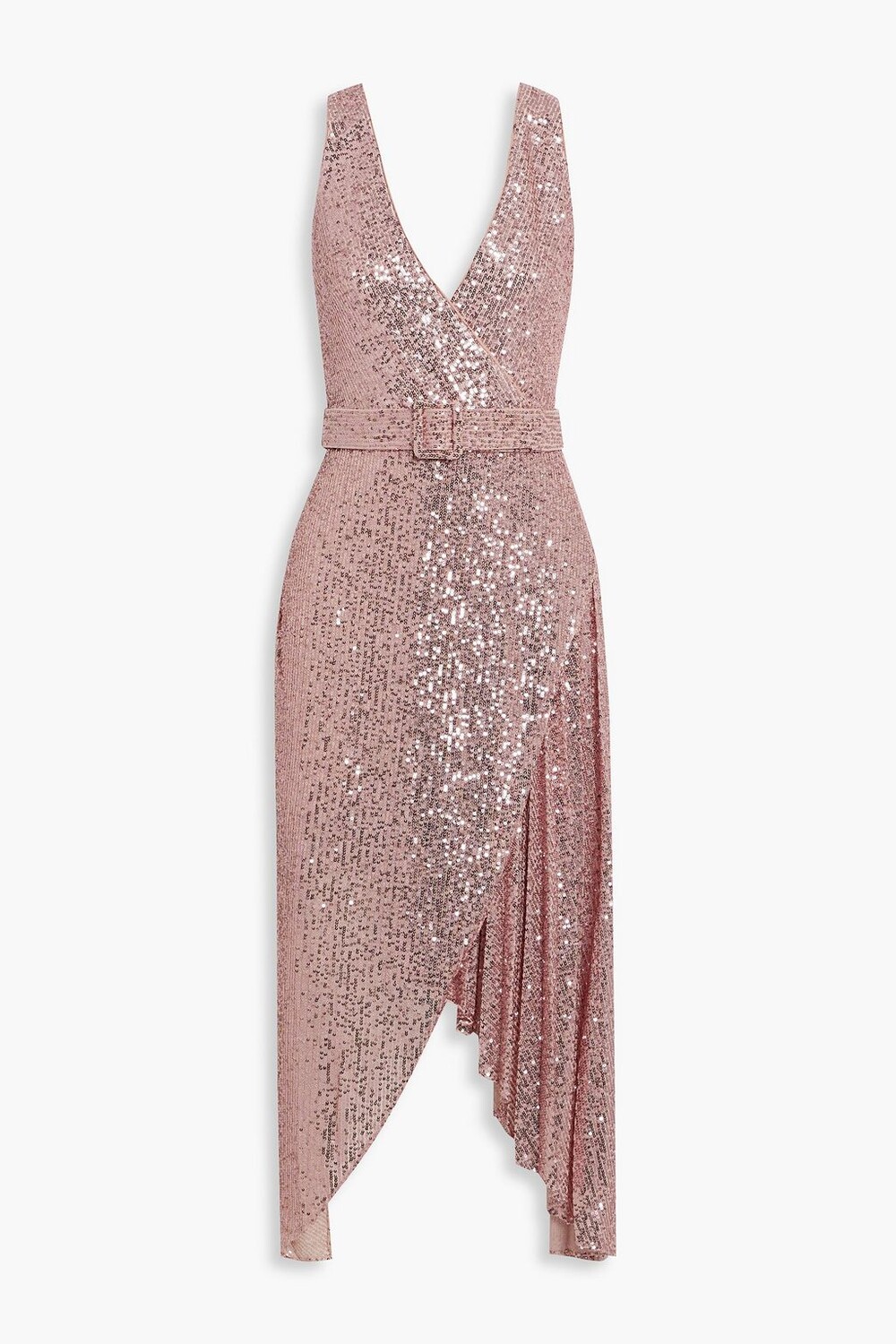 Платье из эластичного тюля с поясом и запахом, украшенное декором BADGLEY MISCHKA, розовый
Платье из эластичного тюля с поясом и запахом, украшенное декором BADGLEY MISCHKA, розовый
