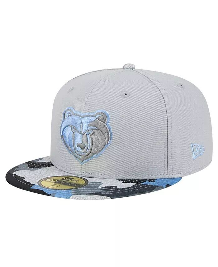 Мужская серая кепка Memphis Grizzlies Active Color Camo Visor 59FIFTY Fitted Hat New Era
Мужская серая кепка Memphis Grizzlies Active Color Camo Visor 59FIFTY Fitted Hat New Era