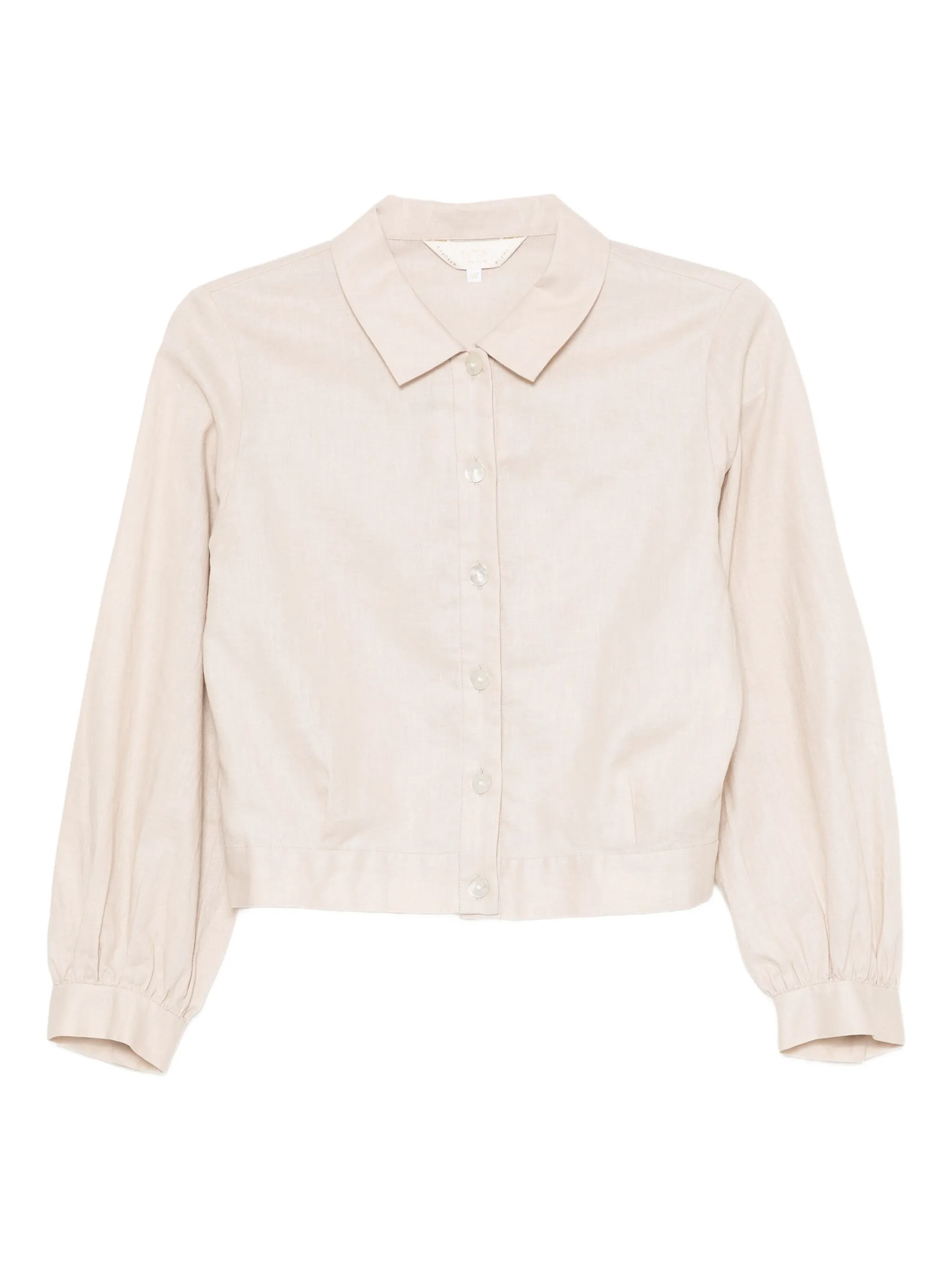 Укороченная рубашка To B. By Agnès B., кремовый
Укороченная рубашка To B. By Agnès B., кремовый