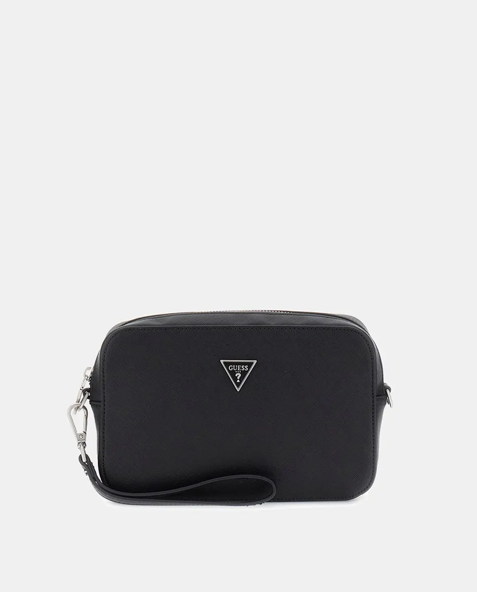 Мужская мини-сумка для туалетных принадлежностей на молнии Guess, черный
Мужская мини-сумка для туалетных принадлежностей на молнии Guess, черный