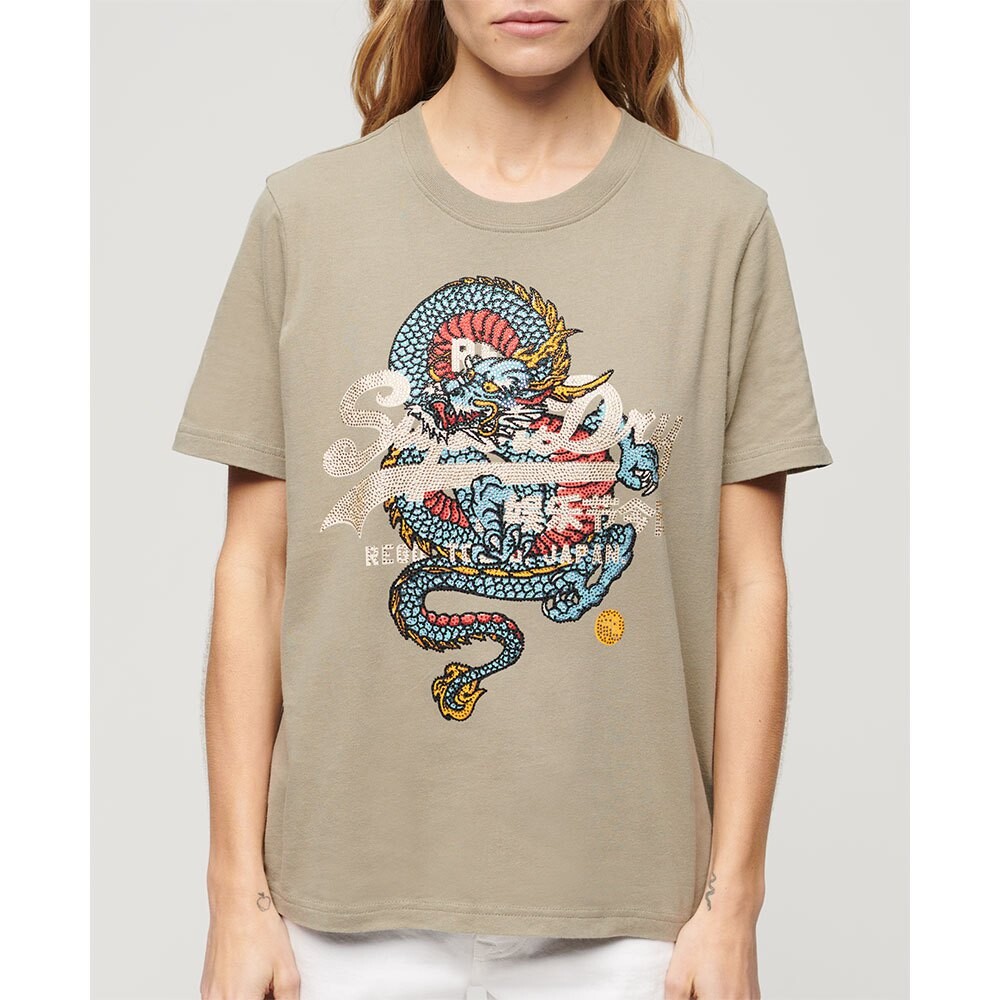 Футболка с коротким рукавом Superdry Tokyo Vl Relaxed, бежевый
Футболка с коротким рукавом Superdry Tokyo Vl Relaxed, бежевый