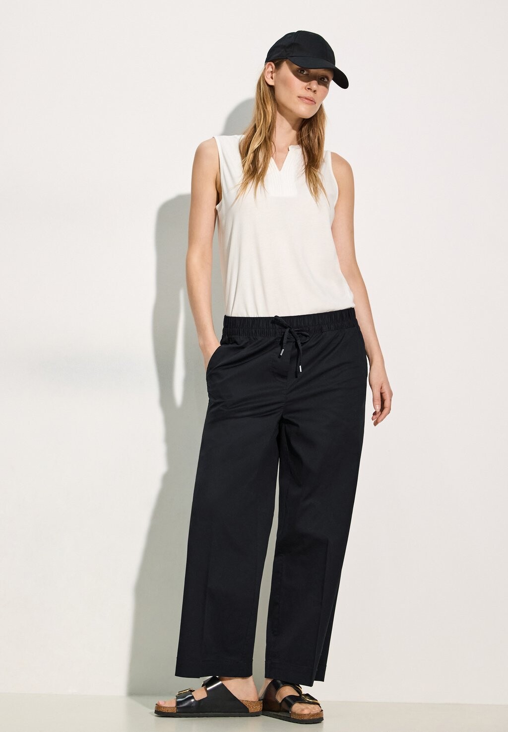 Тканевые брюки Cecil, черный
Тканевые брюки Cecil, черный