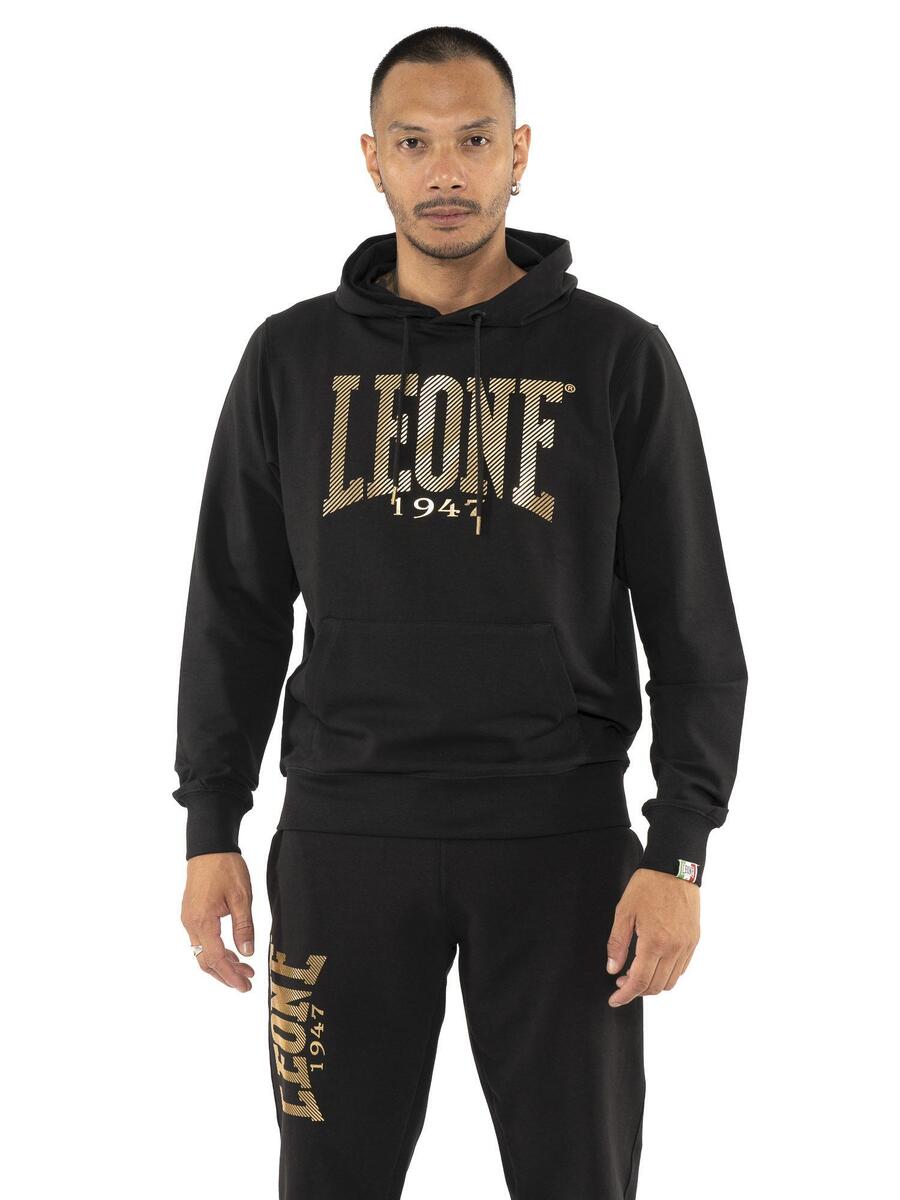 LEONE 1947 APPAREL Мужская толстовка с капюшоном из нечесаного хлопка Leone Stripe Gold
LEONE 1947 APPAREL Мужская толстовка с капюшоном из нечесаного хлопка Leone Stripe Gold