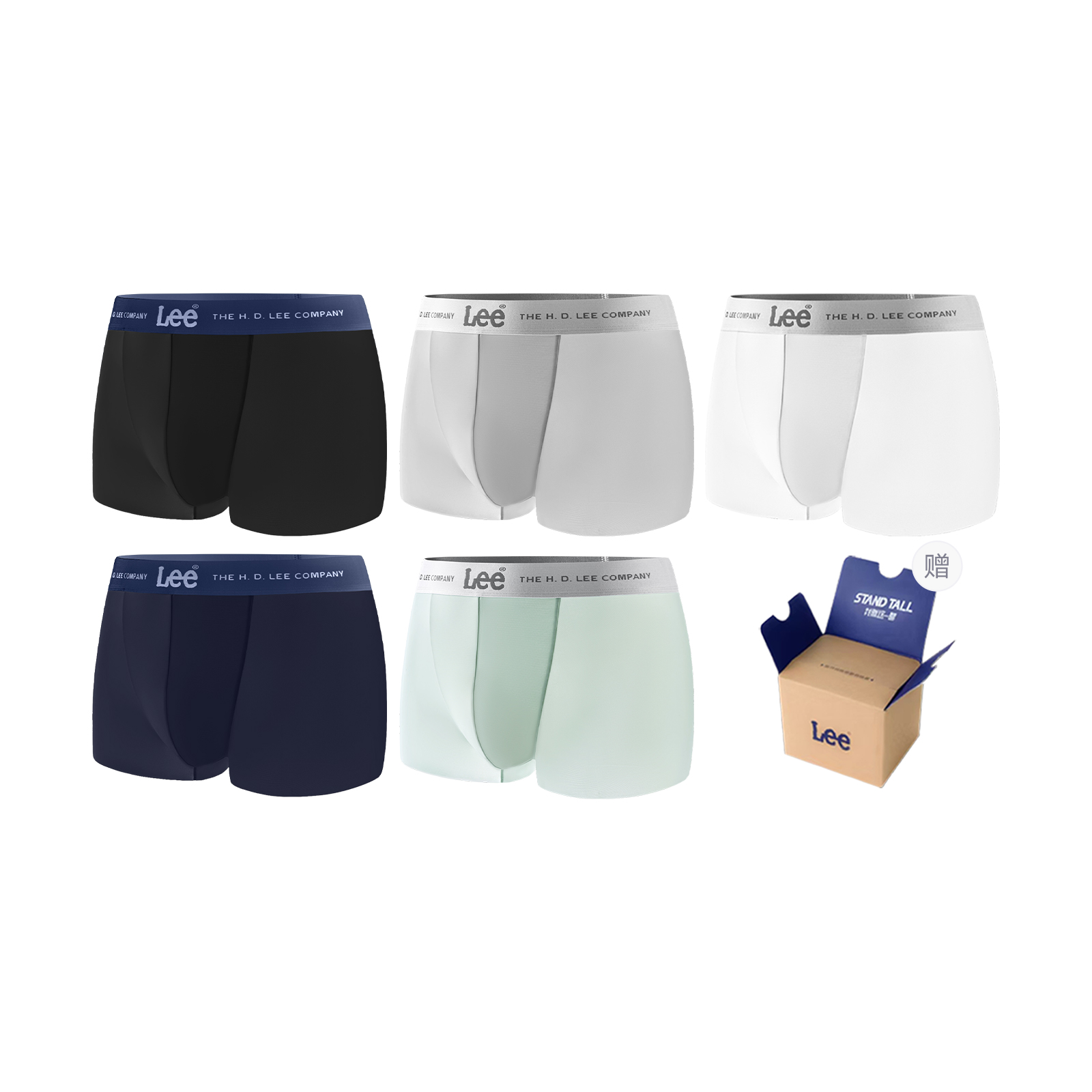 Lee SS25 INDIGO подарочный набор нижнего белья для мужчин 5 штук
Lee SS25 INDIGO подарочный набор нижнего белья для мужчин 5 штук