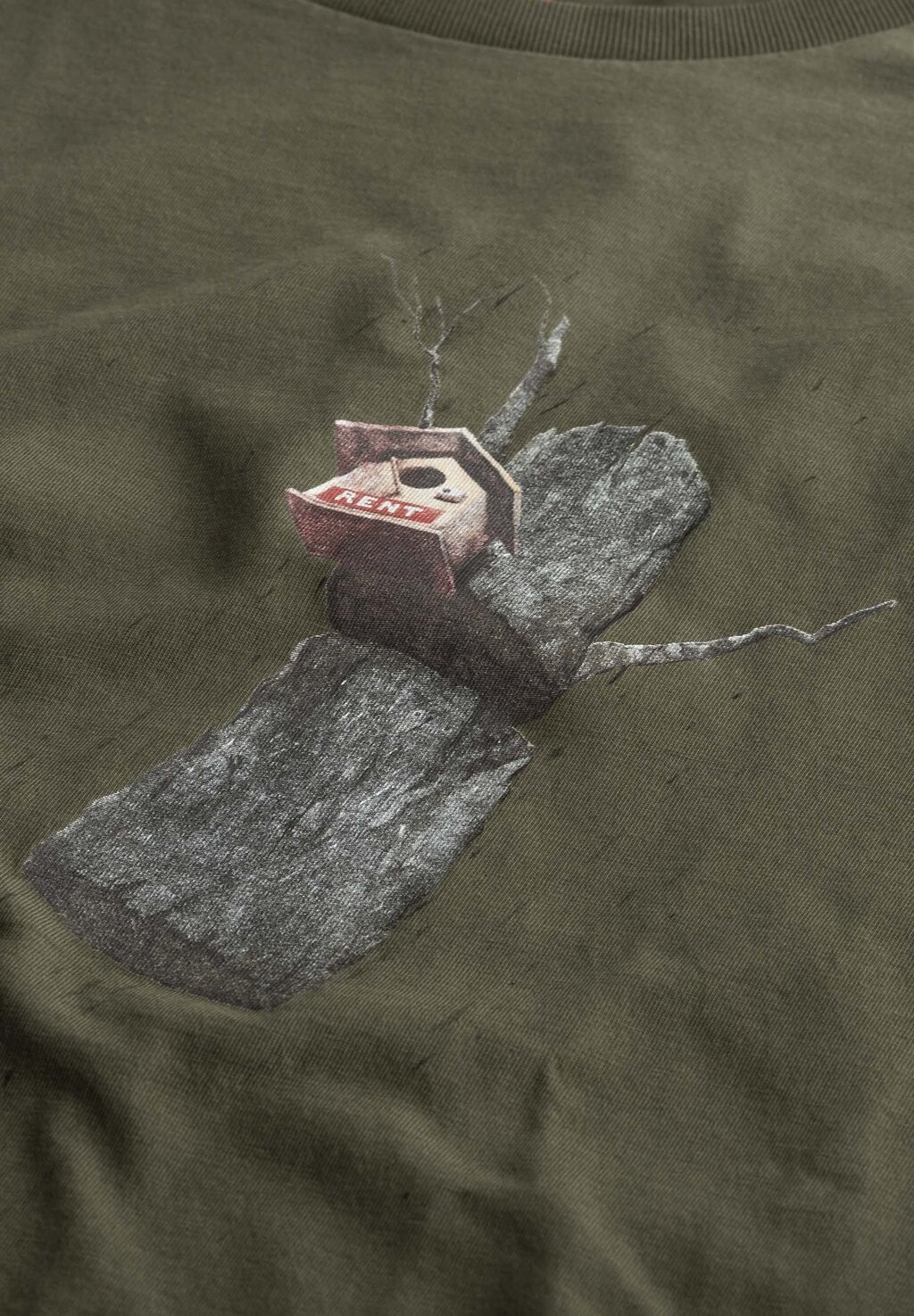 Футболка с принтом IT'S TEMPORARY KAFT, хаки
Футболка с принтом IT'S TEMPORARY KAFT, хаки