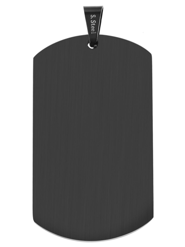 Adeliás Кулон унисекс - гравированный кулон из нержавеющей стали черного цвета
Adeliás Кулон унисекс - гравированный кулон из нержавеющей стали черного цвета