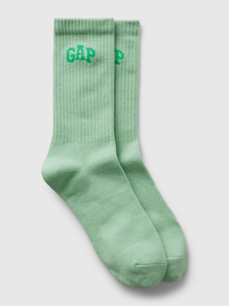 Высокие носки с логотипом Gap, зеленый 
Высокие носки с логотипом Gap, зеленый