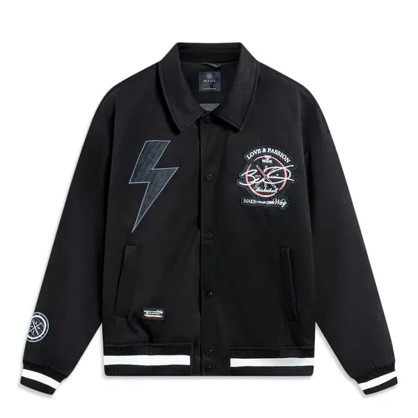 Толстовка way of wade love & passion куртка Li-Ning, черный 
Толстовка way of wade love & passion куртка Li-Ning, черный