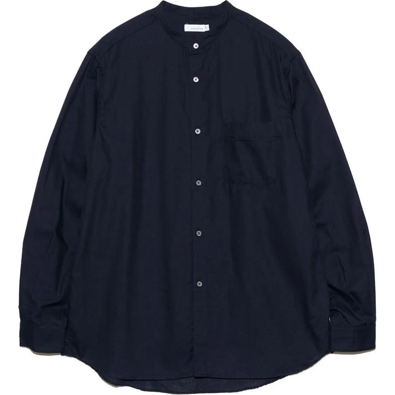 Рубашка с отложным воротником panama Nanamica, синий
Рубашка с отложным воротником panama Nanamica, синий