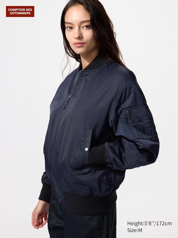 Куртка-бомбер Uniqlo, 69 navy
Куртка-бомбер Uniqlo, 69 navy