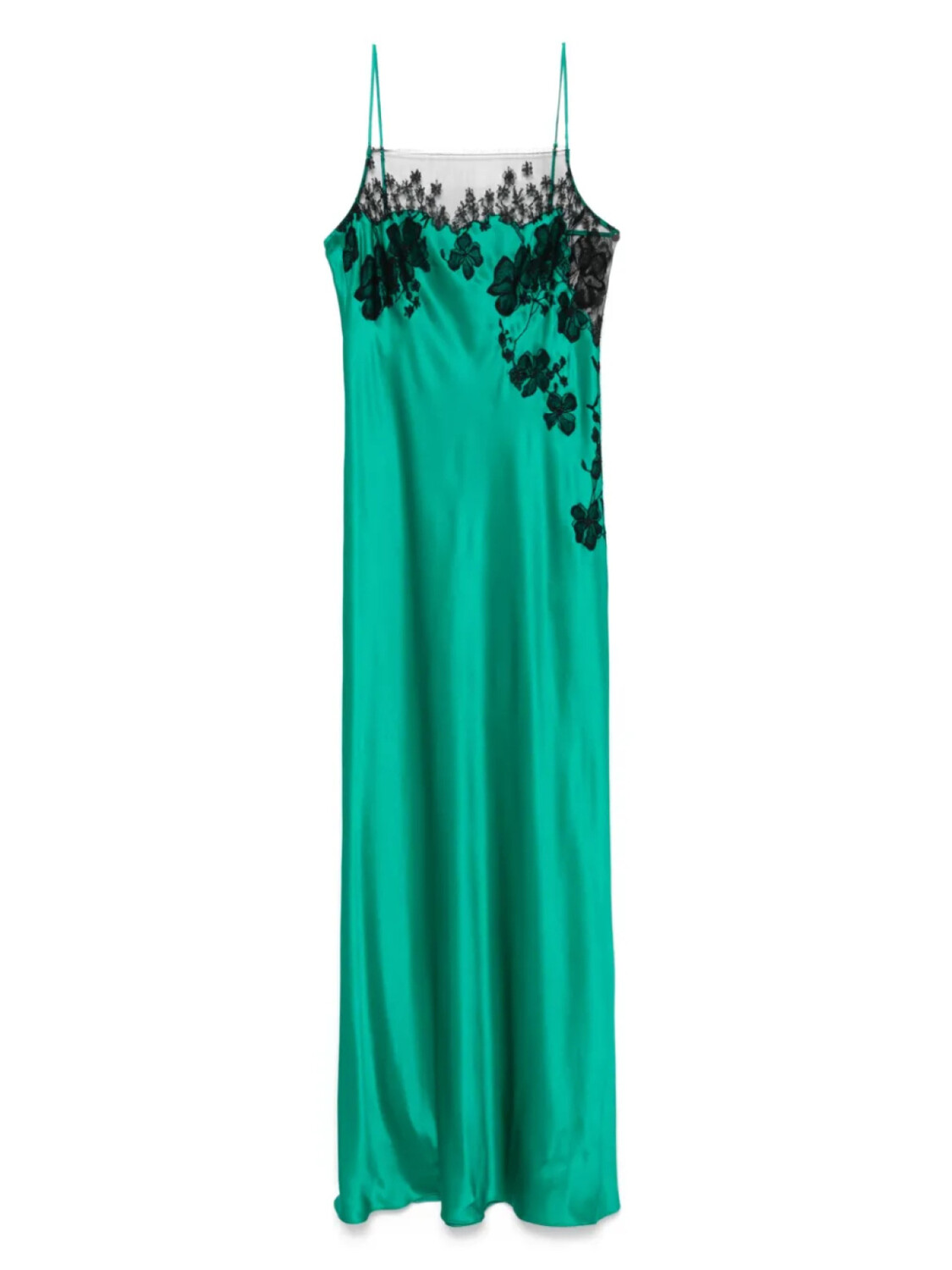 Carine Gilson платье-комбинация с кружевом, зеленый
Carine Gilson платье-комбинация с кружевом, зеленый