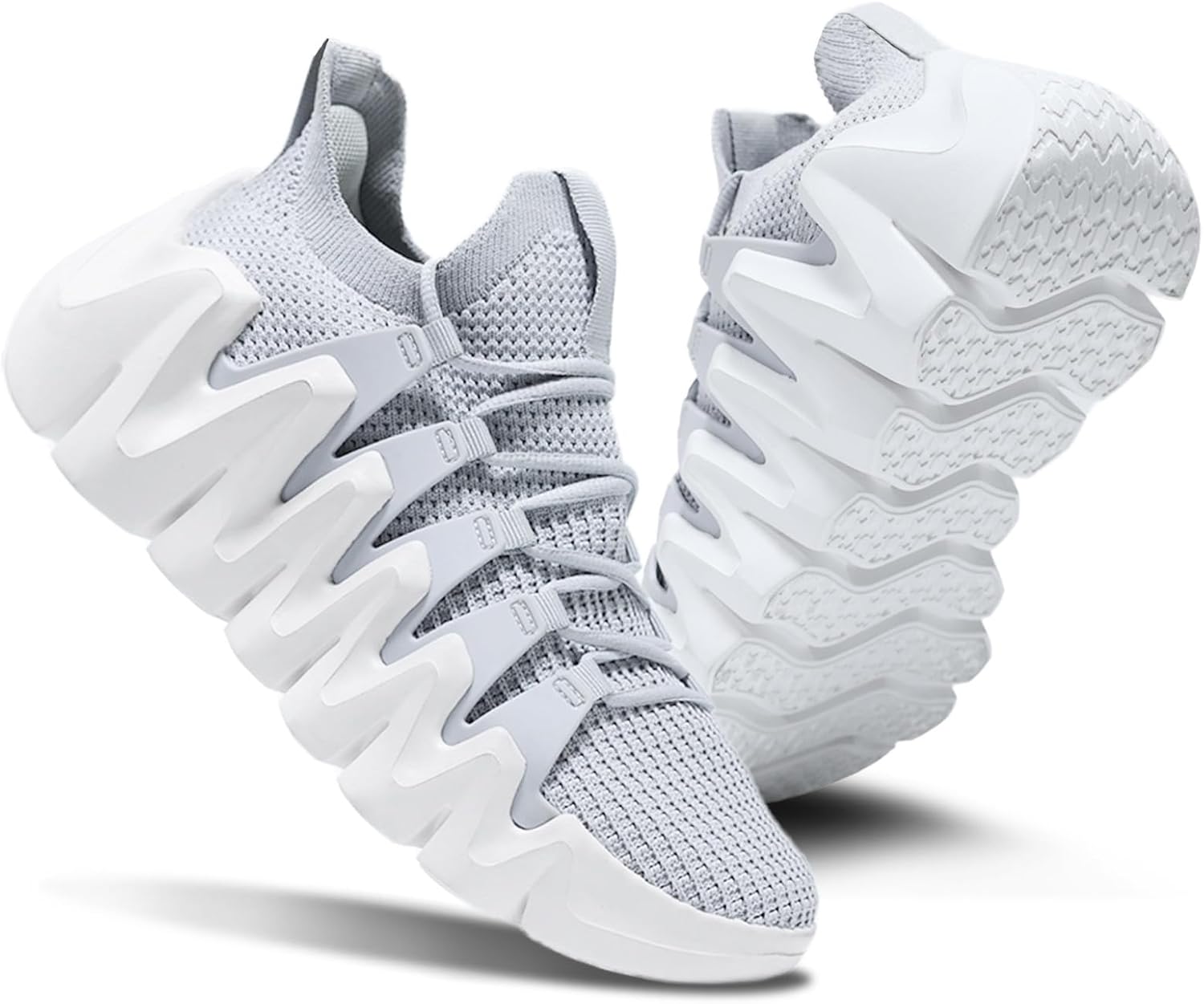 Мужские модные кроссовки слипоны, дышащие повседневные беговые кроссовки для мужчин, спортивные для тренировки, зала и бега Sadmon, белый/серый
Мужские модные кроссовки слипоны, дышащие повседневные беговые кроссовки для мужчин, спортивные для тренировки, зала и бега Sadmon, белый/серый