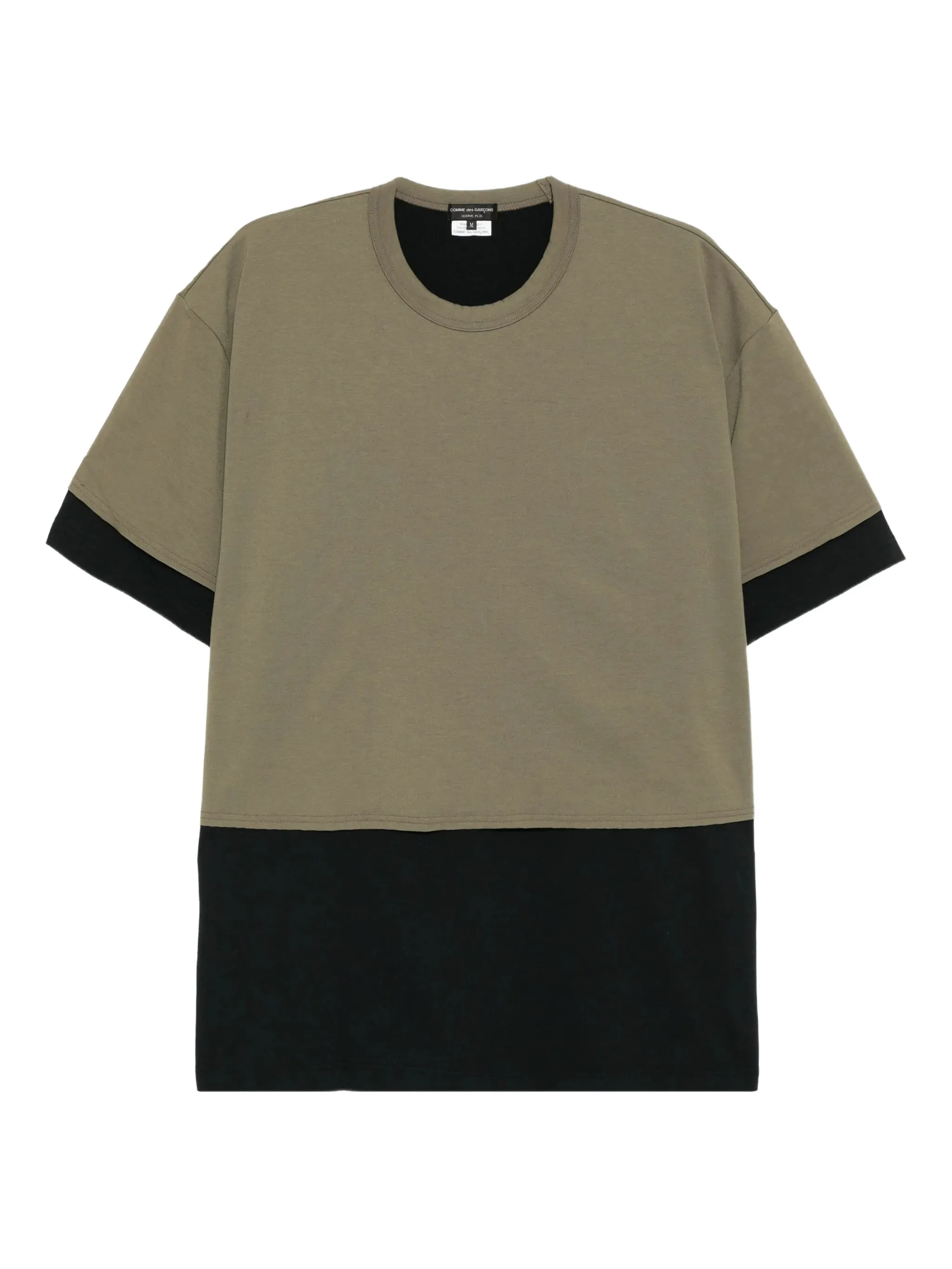 Футболка в двух тонах Comme Des Garçons Homme Plus, зеленый
Футболка в двух тонах Comme Des Garçons Homme Plus, зеленый