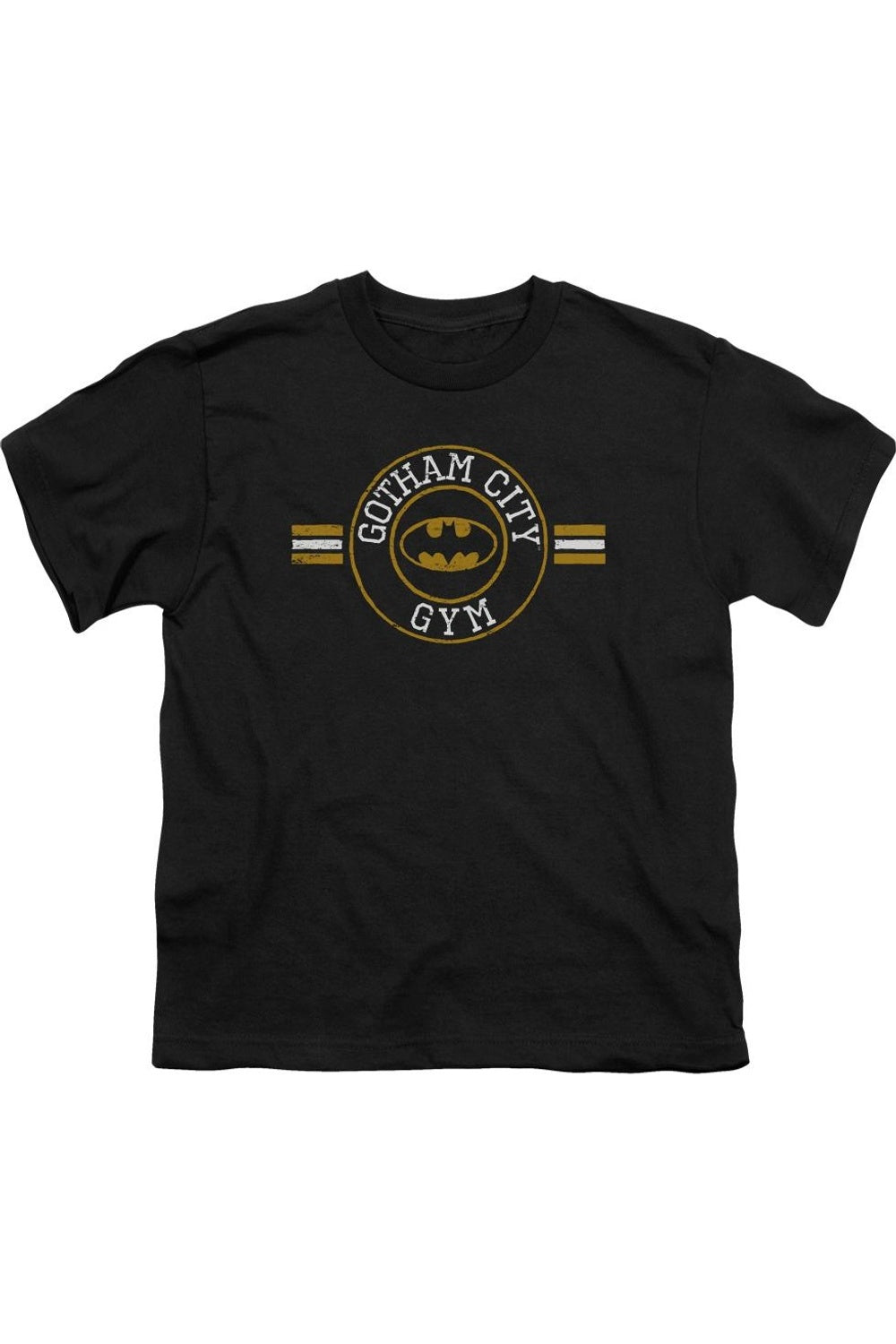 Футболка с коротким рукавом для детей Batman Gotham City Gym Gildan, черный
Футболка с коротким рукавом для детей Batman Gotham City Gym Gildan, черный