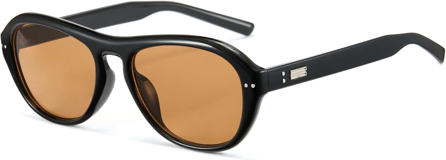 Солнцезащитные очки Cyxus Retro Oval для женщин и мужчин, модные, с защитой от УФ-излучения, для использования на открытом воздухе, модель 1239, 01-oval Aviator Sunglasses-brown
Солнцезащитные очки Cyxus Retro Oval для женщин и мужчин, модные, с защитой от УФ-излучения, для использования на открытом воздухе, модель 1239, 01-oval Aviator Sunglasses-brown