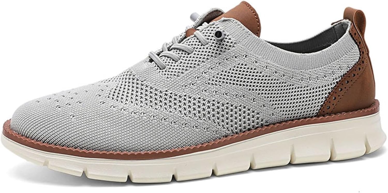 Мужские повседневные оксфорды кроссовки из дышащей вязаной ткани, удобные легкие прогулочные туфли Abborora, серый
Мужские повседневные оксфорды кроссовки из дышащей вязаной ткани, удобные легкие прогулочные туфли Abborora, серый
