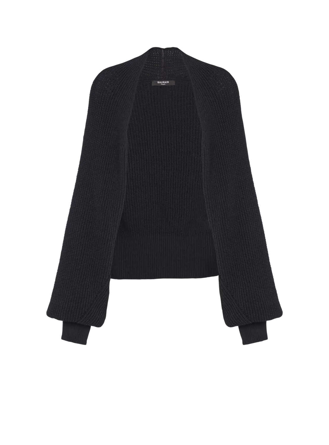 Болеро-кардиган из рубчатого трикотажа Balmain, желтый/черный
Болеро-кардиган из рубчатого трикотажа Balmain, желтый/черный