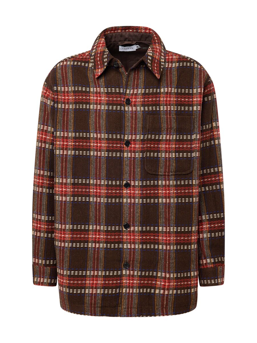 Рубашка на пуговицах стандартного кроя Topman, коричневый
Рубашка на пуговицах стандартного кроя Topman, коричневый