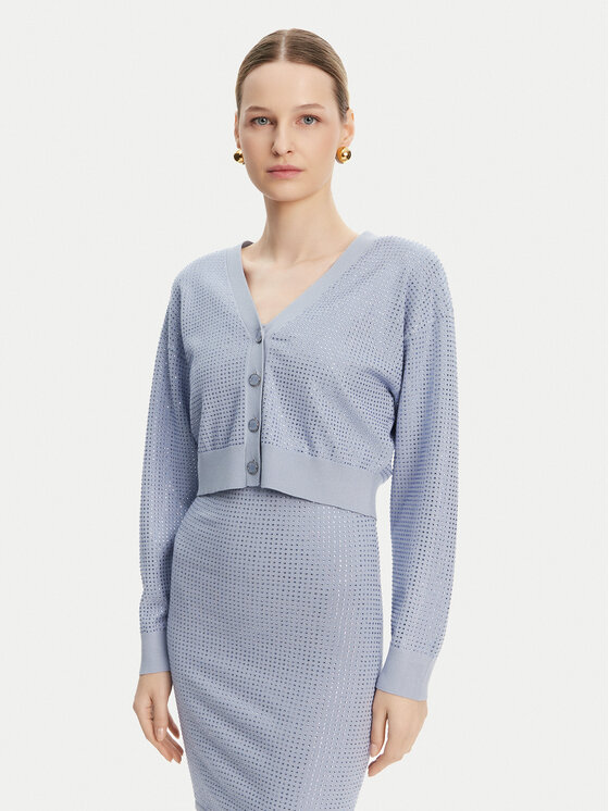 Кардиган обычного кроя W5GR08 Z3MN2 Guess, синий
Кардиган обычного кроя W5GR08 Z3MN2 Guess, синий