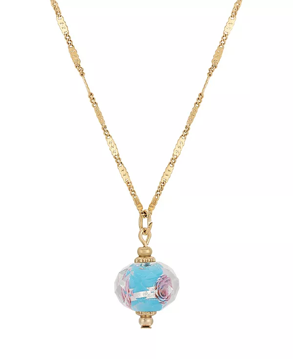 Женское ожерелье из цветочных бусин 2028, aqua
Женское ожерелье из цветочных бусин 2028, aqua